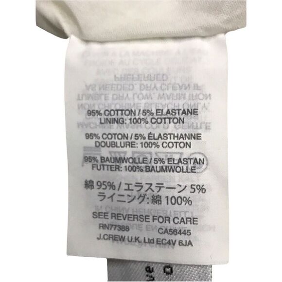 J.Crew Colorful Gingham Tie Sleeveless Shift Dress Size 0 - Picture 8 of 8